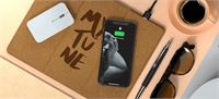 MOUSEPAD IN SUGHERO CON RICARICA WIRELESS CORK PAD